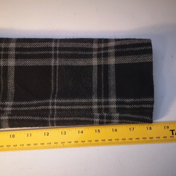 Smart Set Ladies Size 9 Black & Grey Plaid Belted Fully Lined Jacket/Blazer - Picture 8 of 11